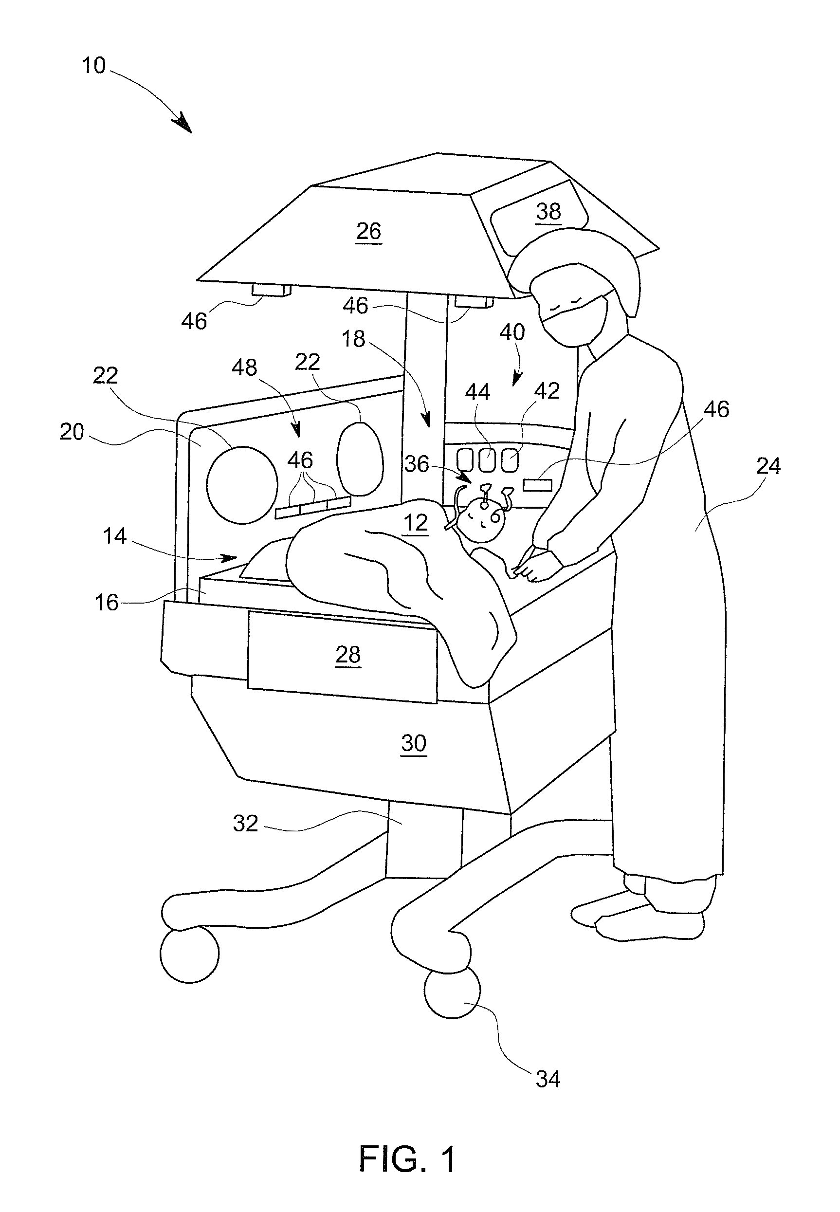 System and Method of Monitoring the Physiological Condition of an Infant