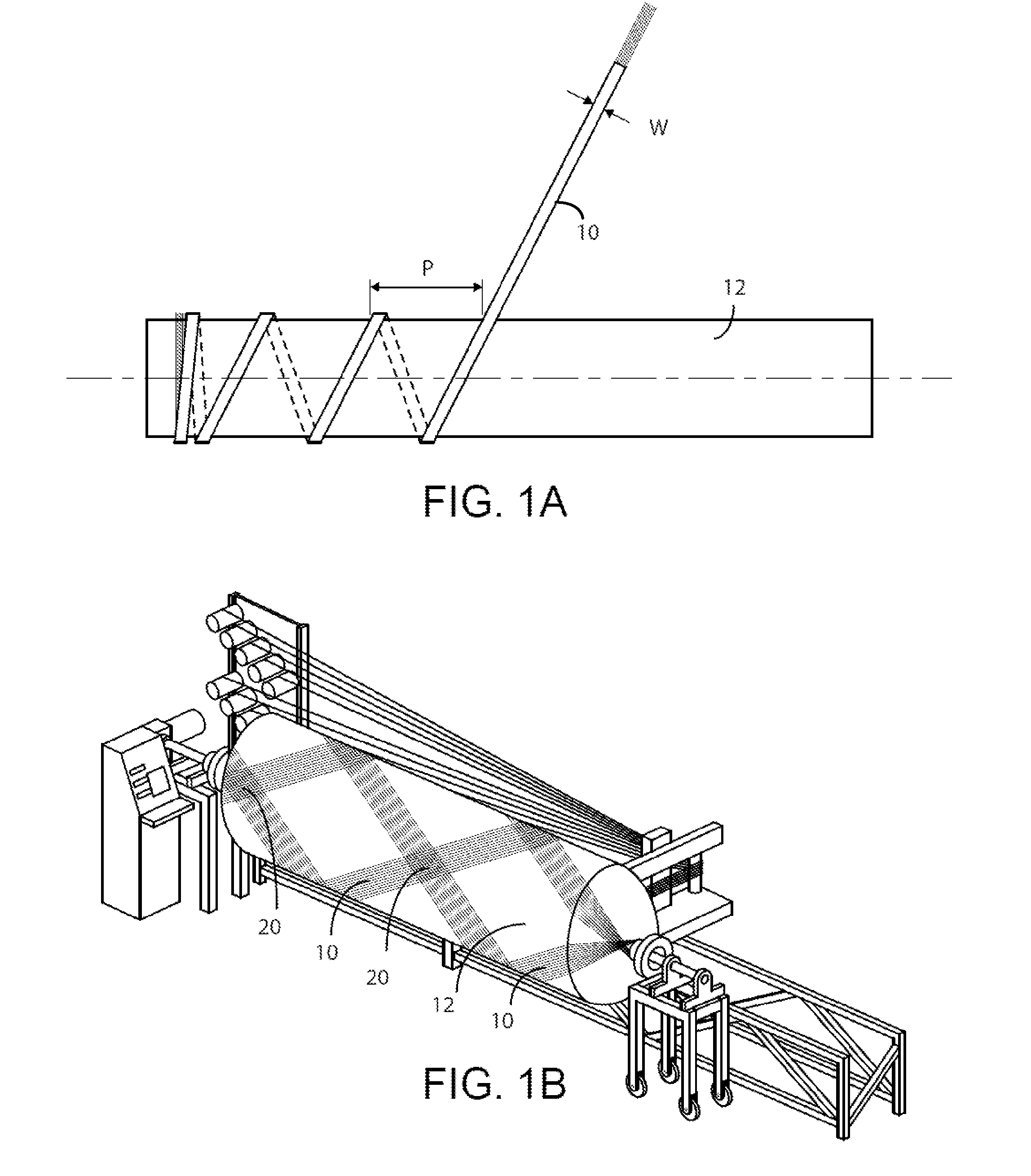 System and methods for creating wrapped filament reinforced vessels, and vessels created thereby