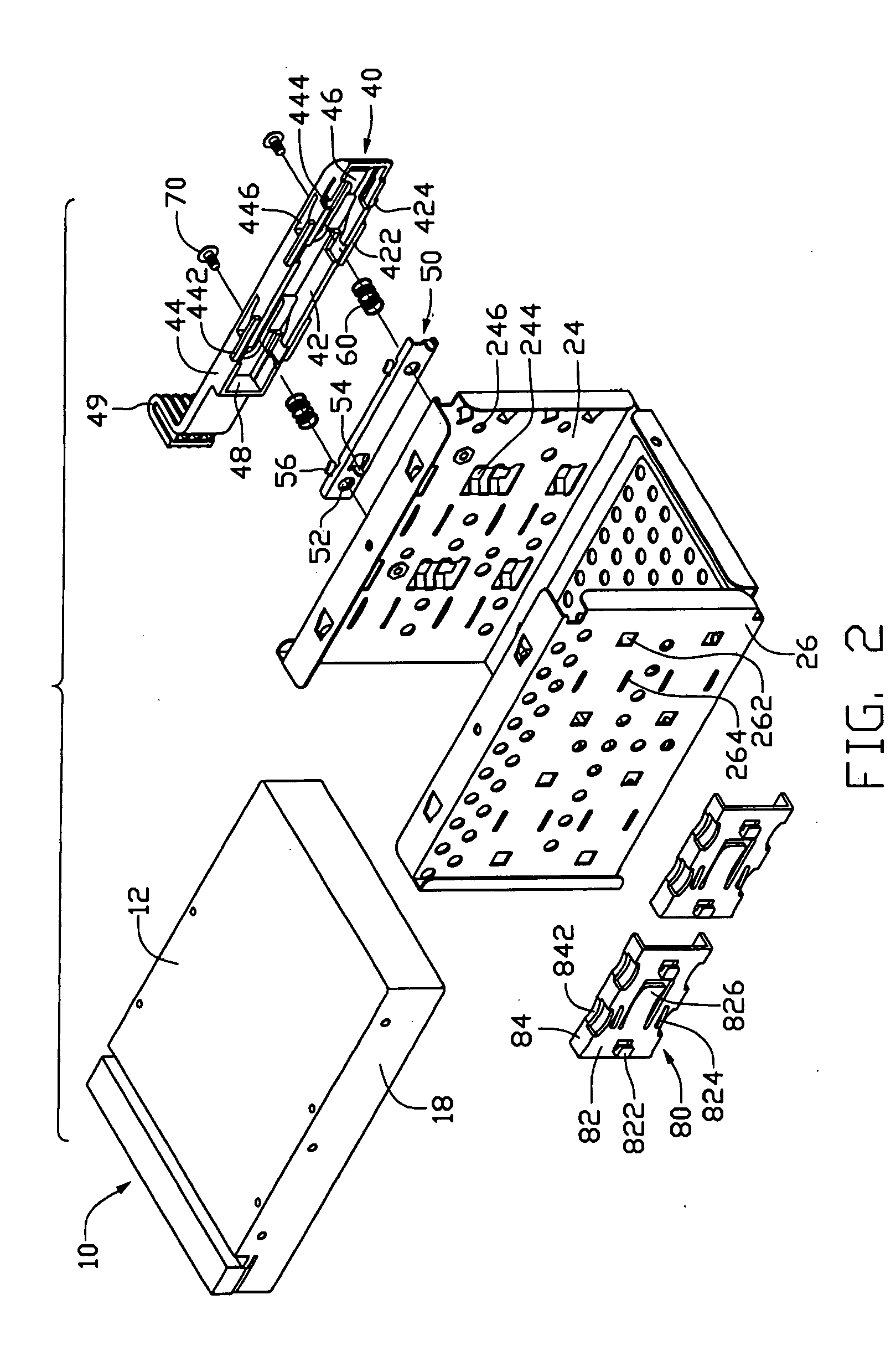 Mounting apparatus for storage device