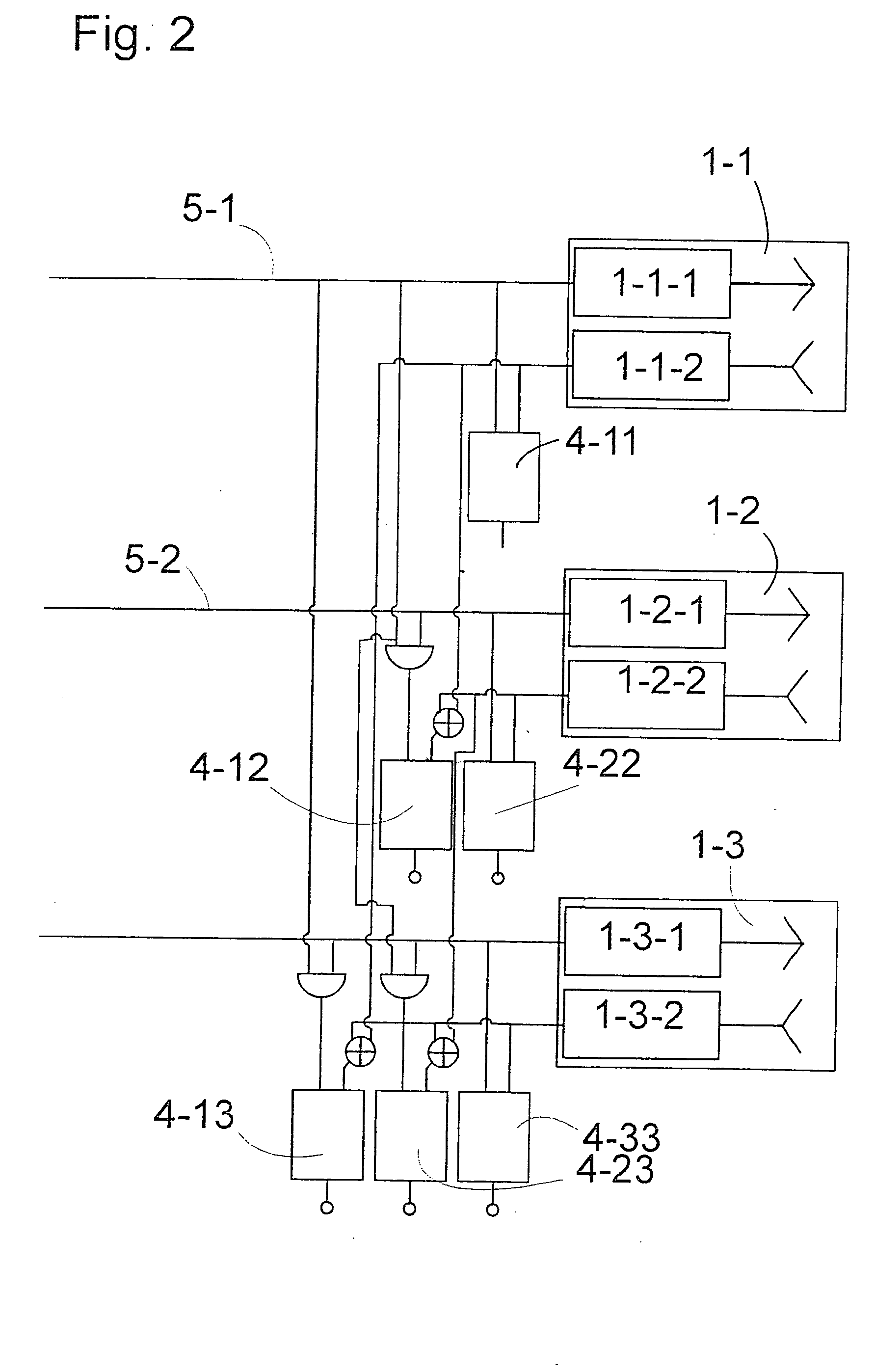 Monitoring device and method using echo signals