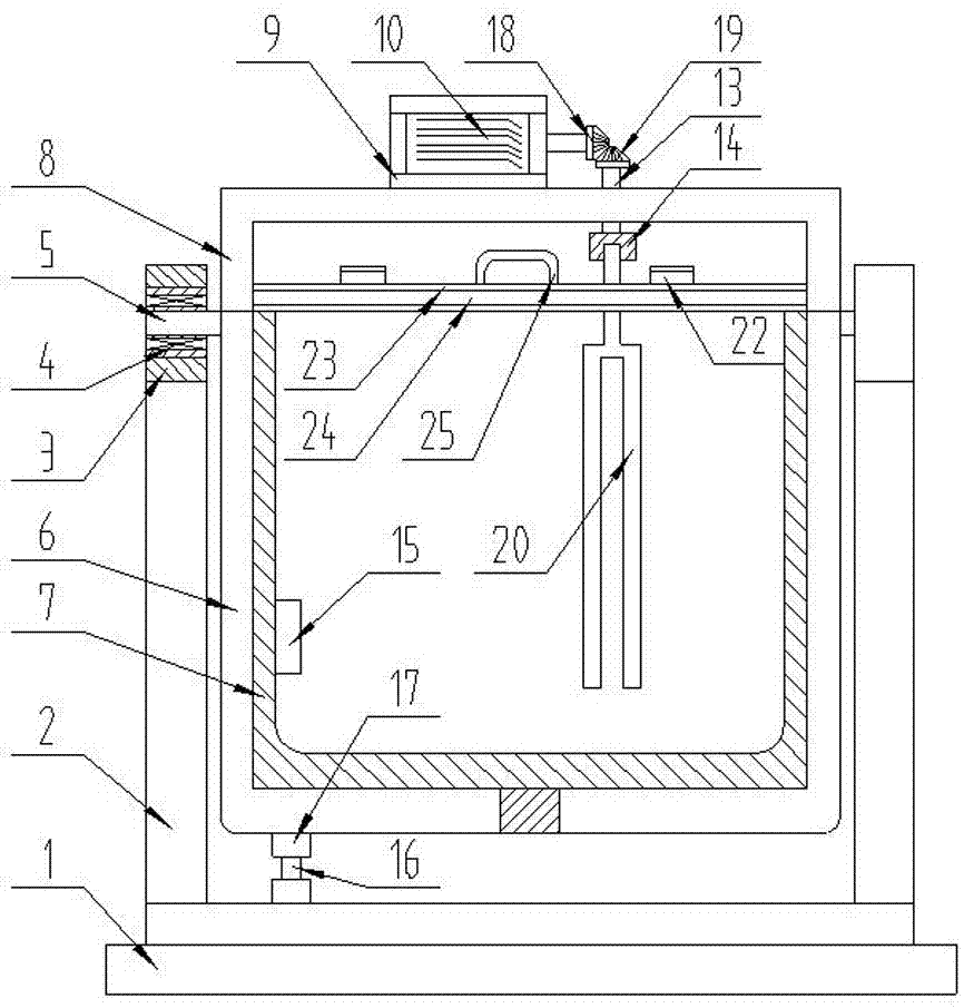 Dairy product stirring device