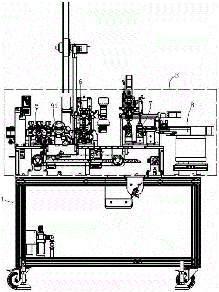 An automatic wire harness production system
