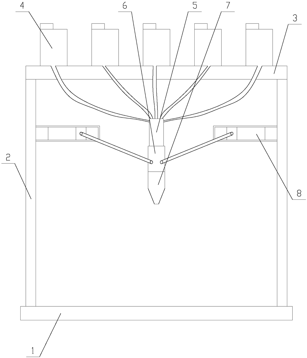 An intelligent 3D printer using a mixture of multiple raw materials