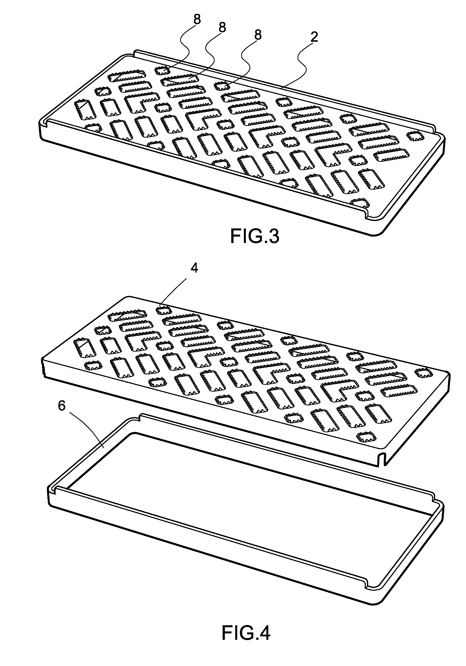 Grating apparatus