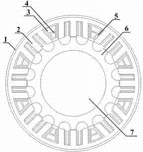 Double excitation-winding compound-excitation double-salient brushless direct-current generator