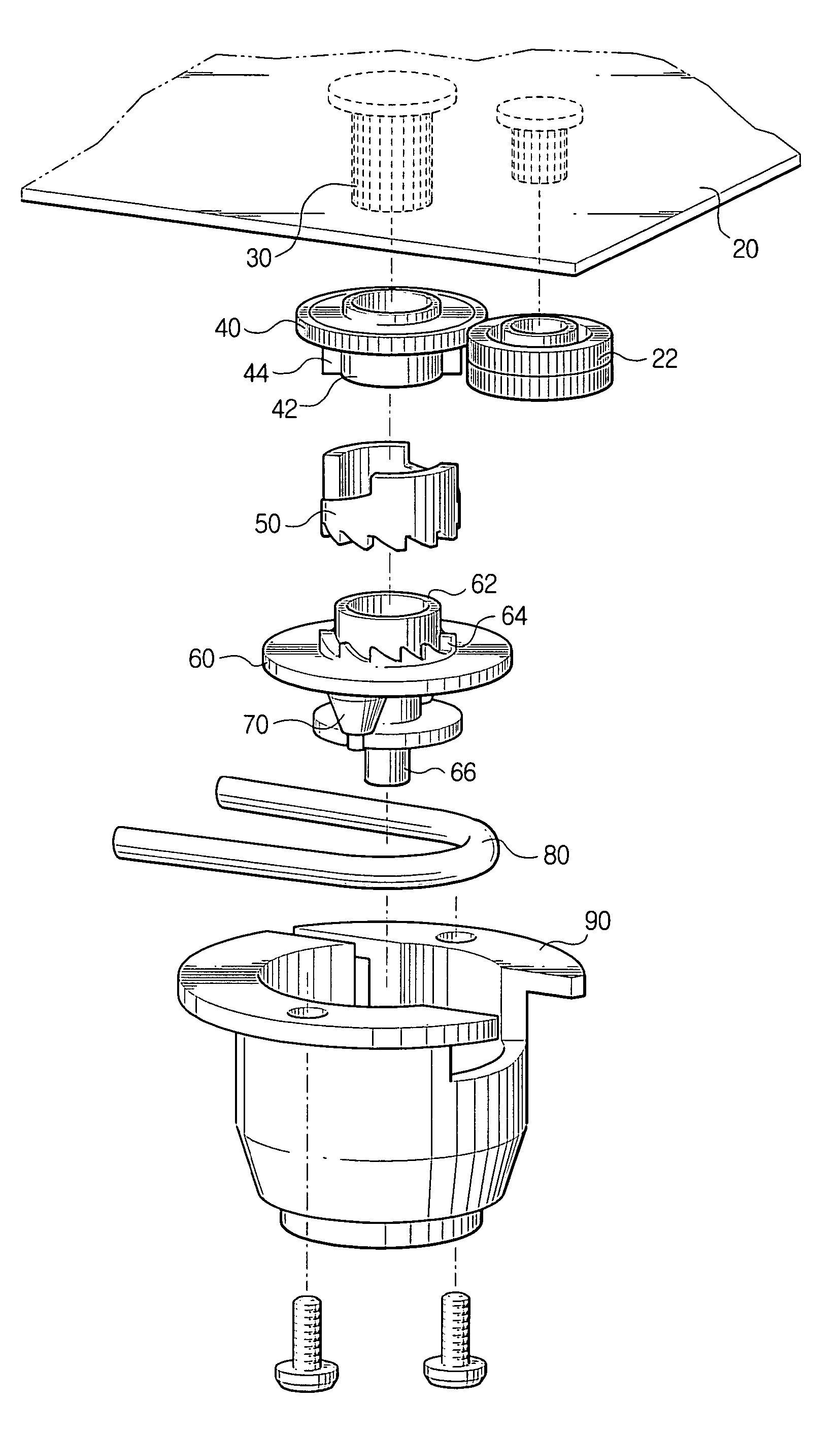 Pump apparatus for ink jet printer