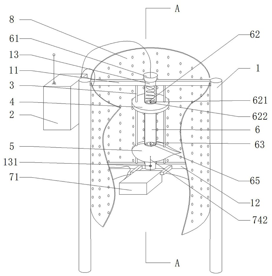 Device for online measurement of riverway ice layer thickness