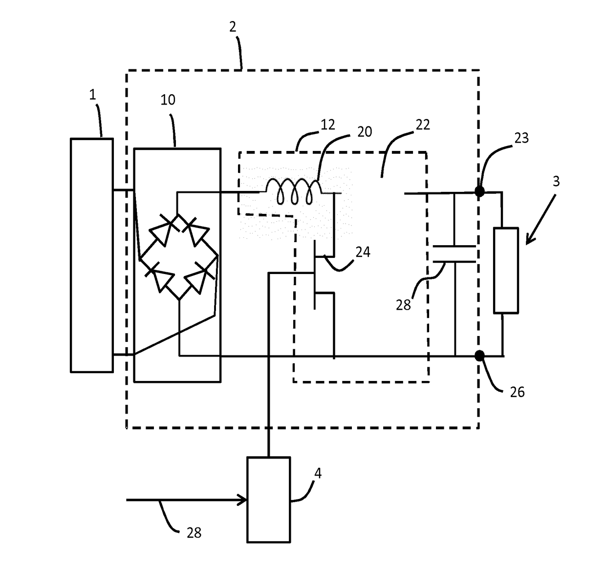 A triboelectric power generator system and method