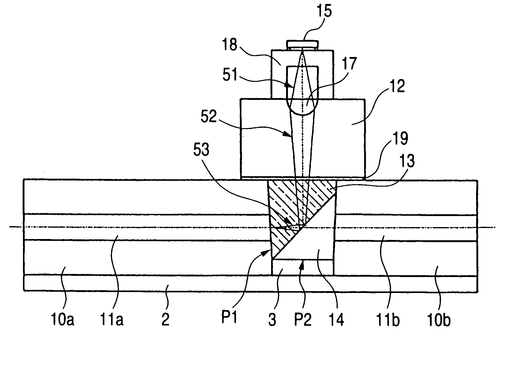 Optical connection device