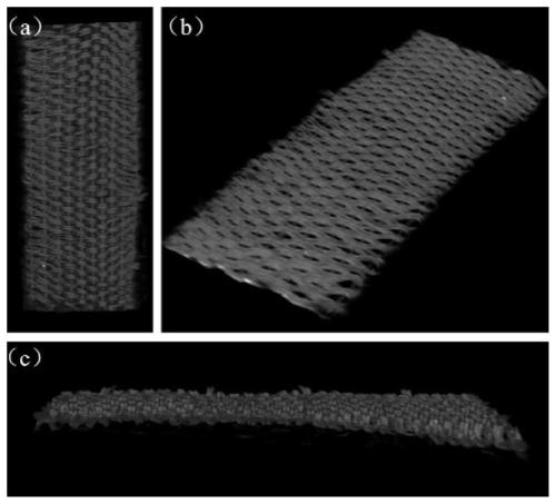 Integrated scaffold for simulating gradient structure from bone-tendon-bone mineralization to non-mineralization