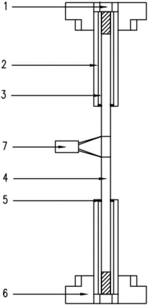 FRP reinforcement tension test apparatus and test method