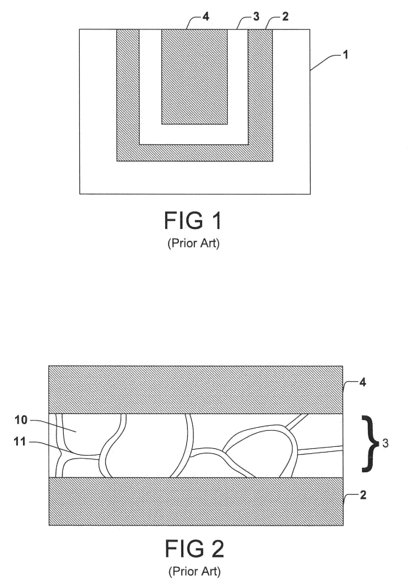 Method of manufacturing a dielectric layer and corresponding semiconductor device