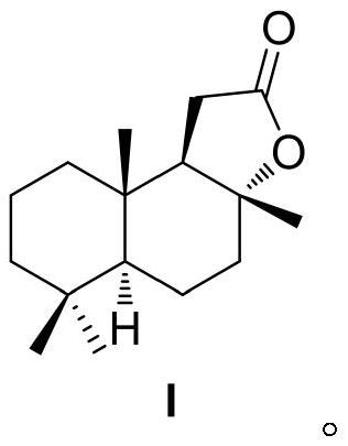 Synthesis method of sclareleaf sclareleaf diol compound