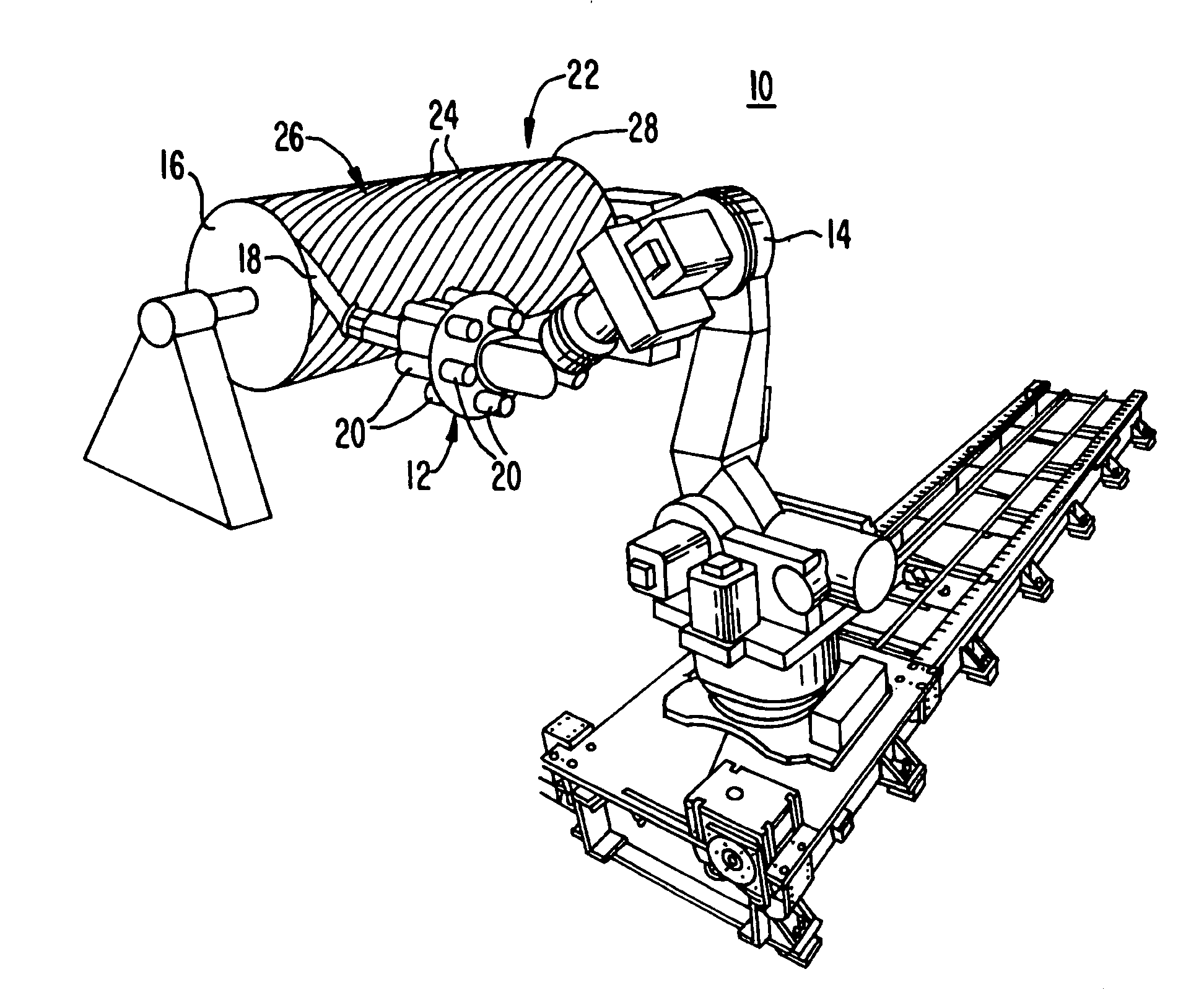 Tow cutting device and system