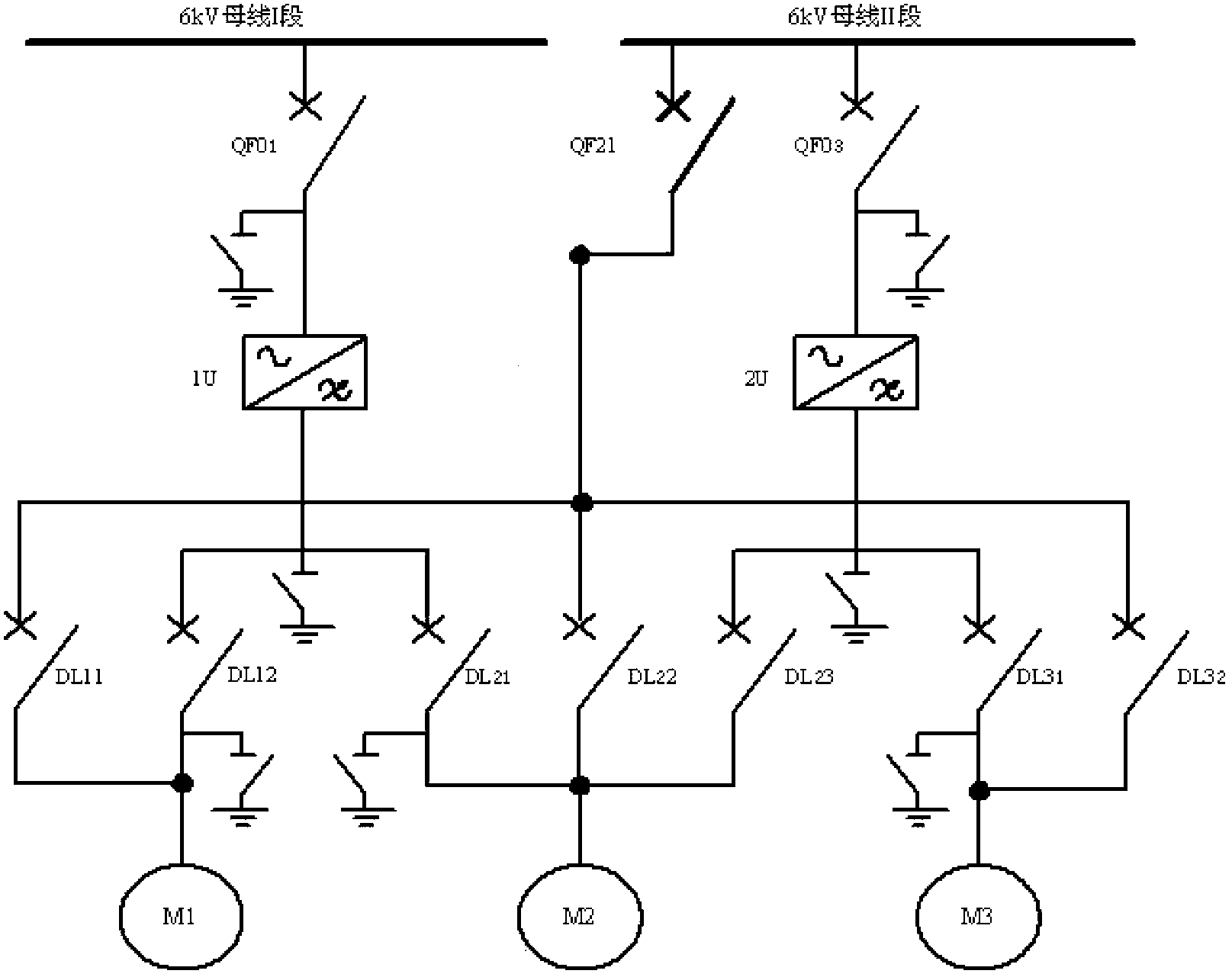 Condensation water circulating system of power station
