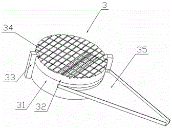 Meat cutting device for producing pork balls