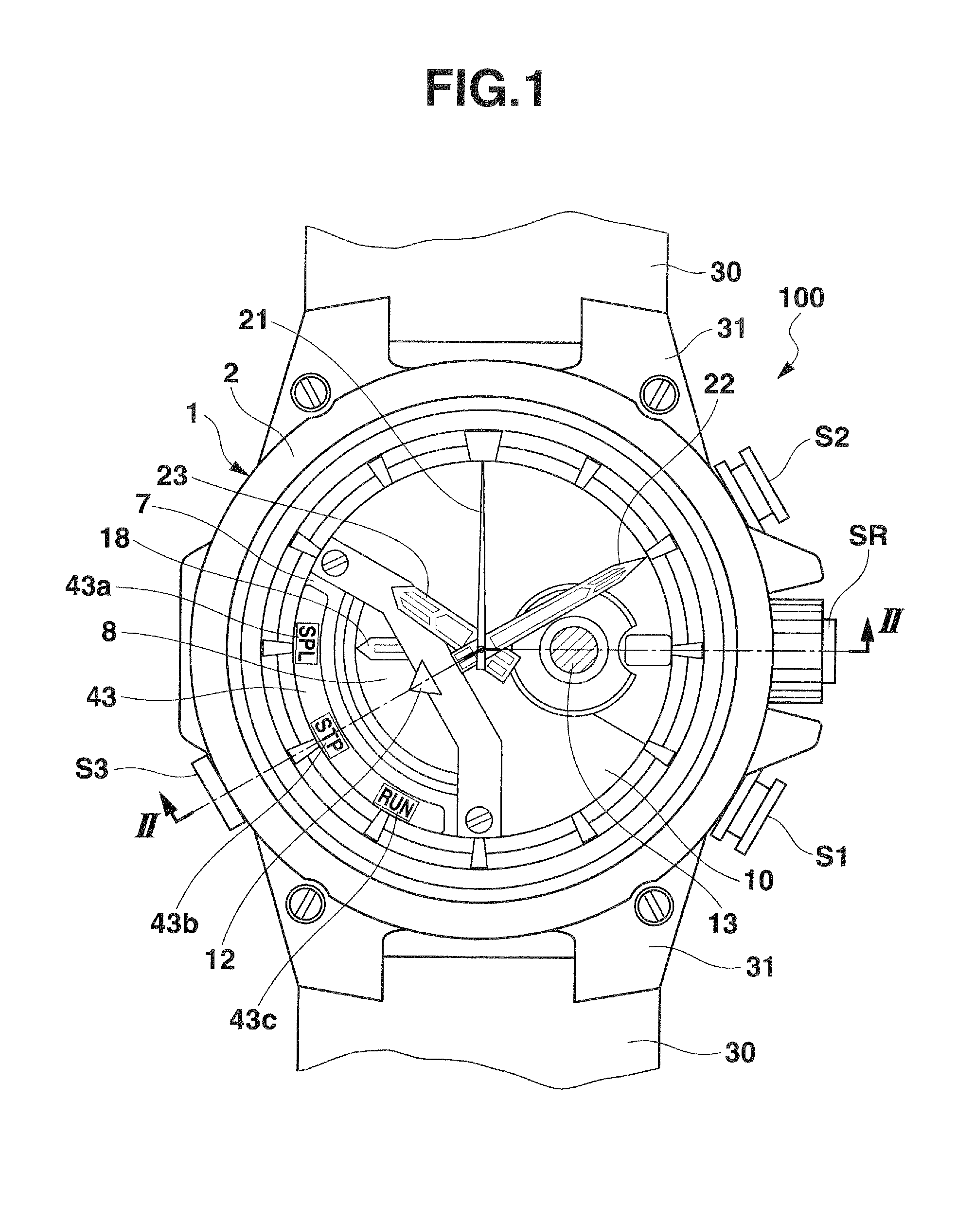 Dial plate structure and watch