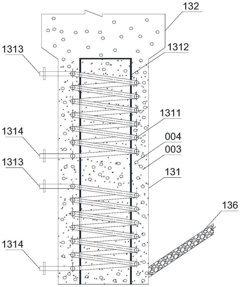 Heating furnace system and combustion and heat recovery method of heating furnace system