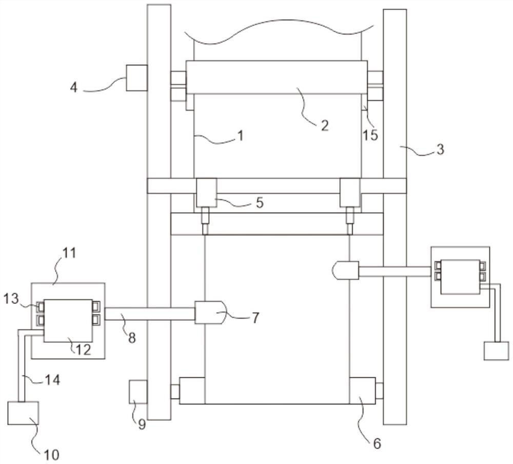 Cleaning mechanism of copper foil crude foil engine