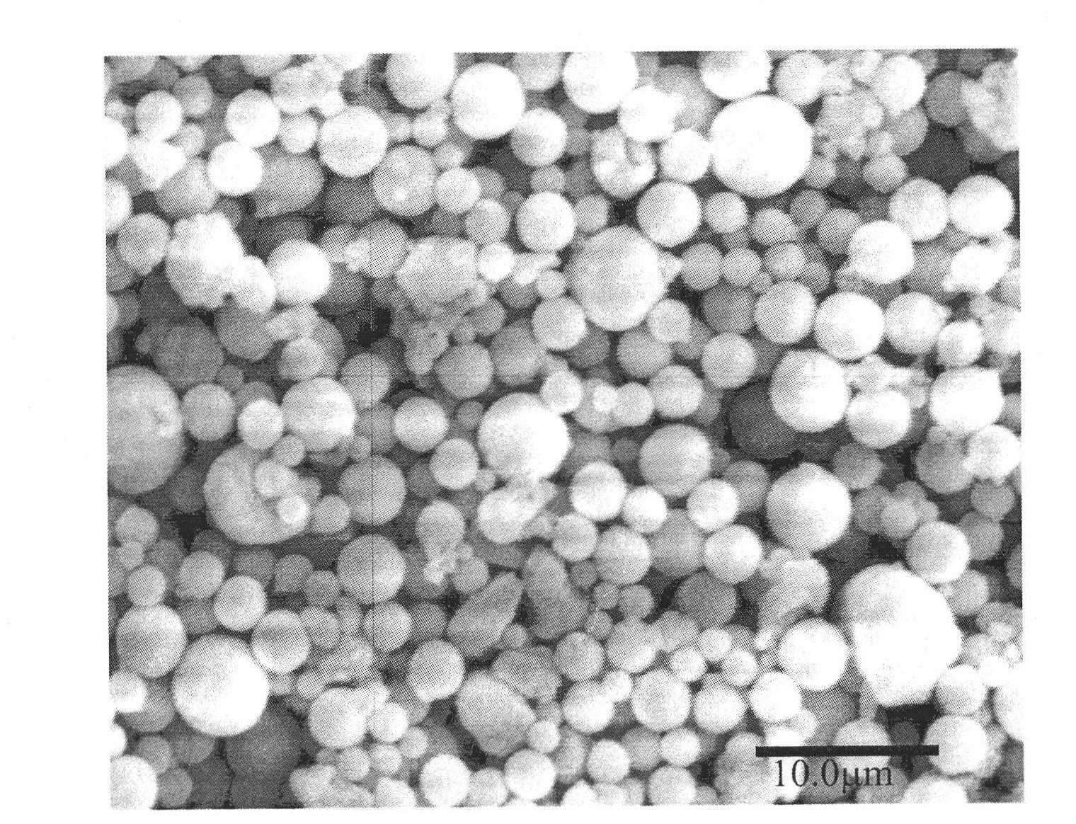 Preparation method of high-purity low-radioactivity spherical silicon micropowder