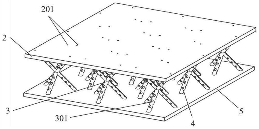 Miniature rapid cooling device based on porous water-drop-shaped Kagome structures