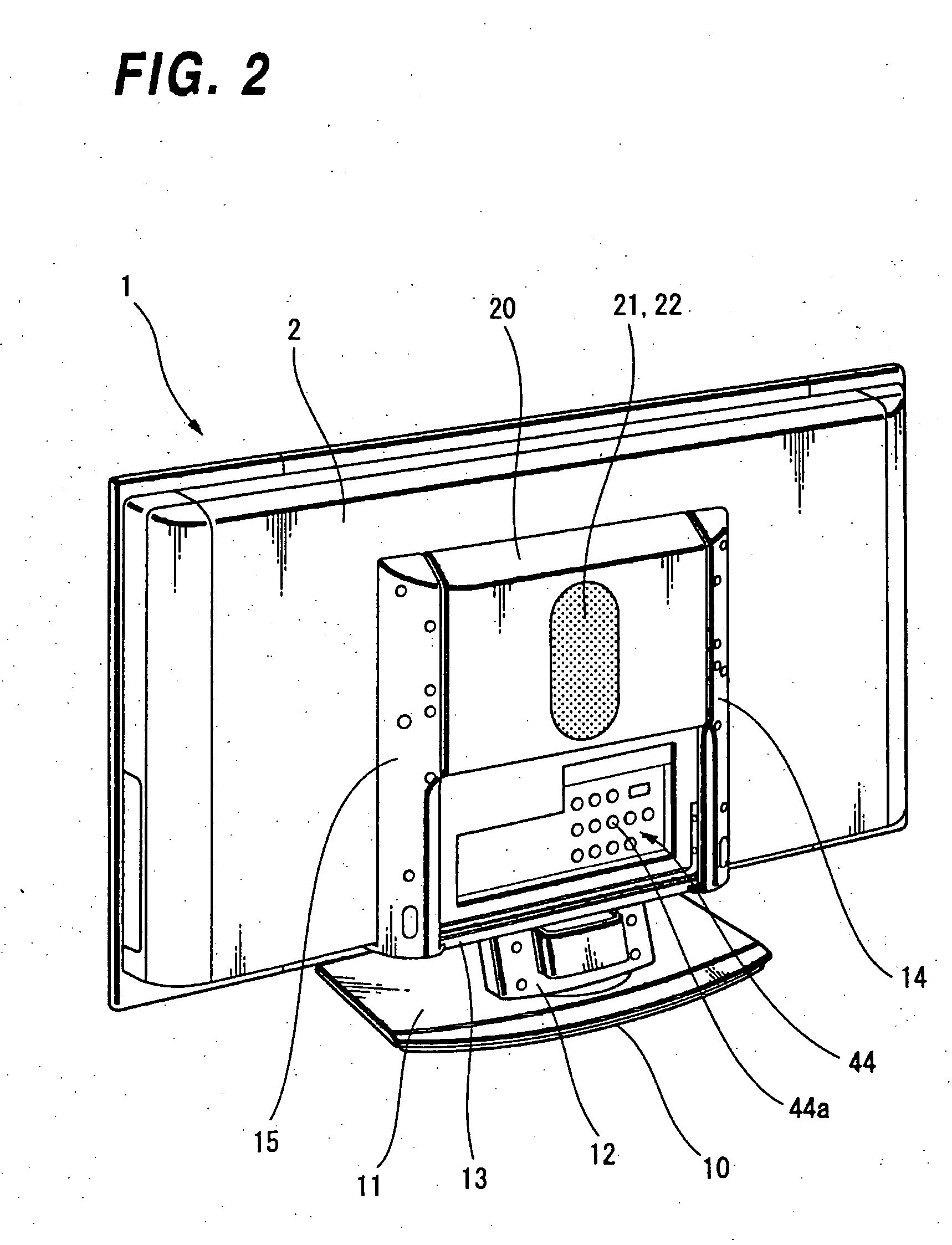 Flat panel display apparatus, stand and speaker apparatus