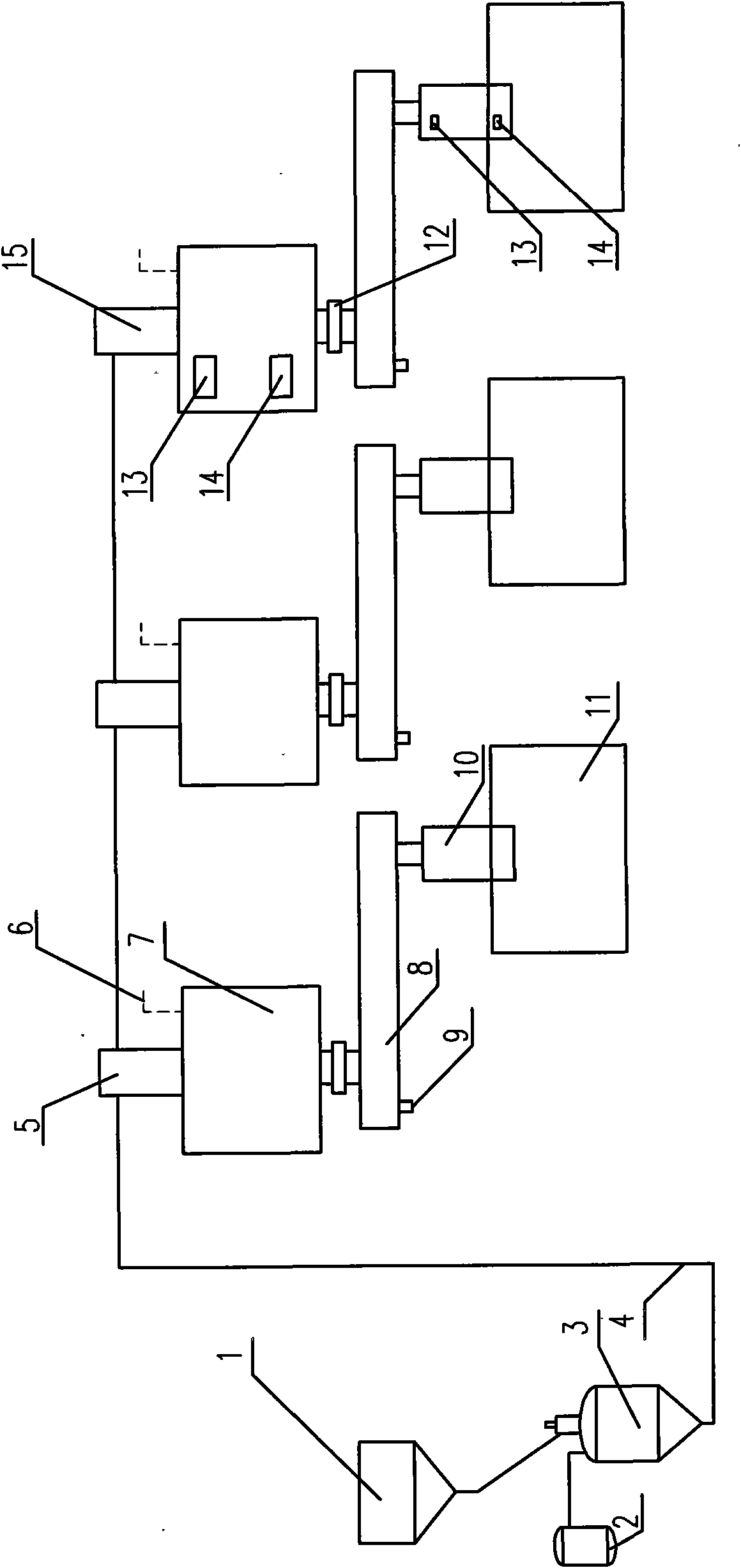 Method and device for charging fluoride salt bin on electrobath