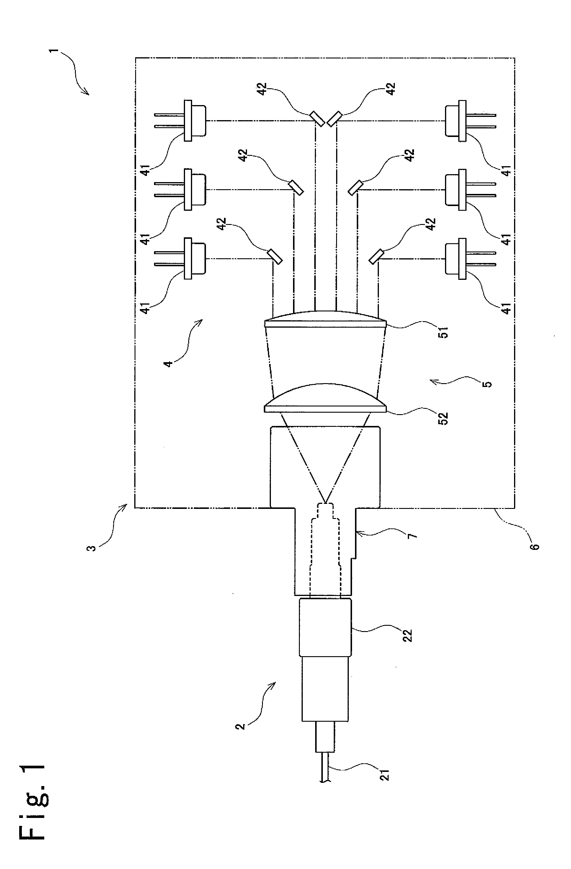 Optical fiber device