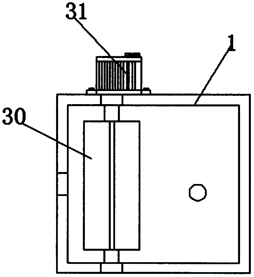 Mechanical dust removal apparatus