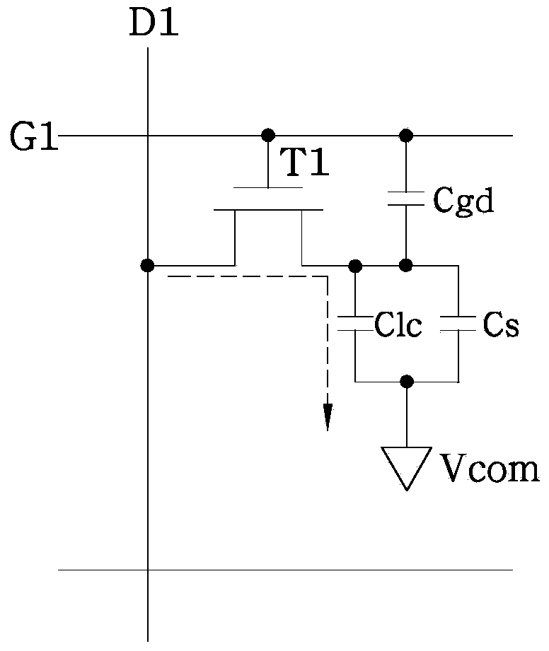 General voltage compensation circuit, compensation method and thin film transistor liquid crystal displayer