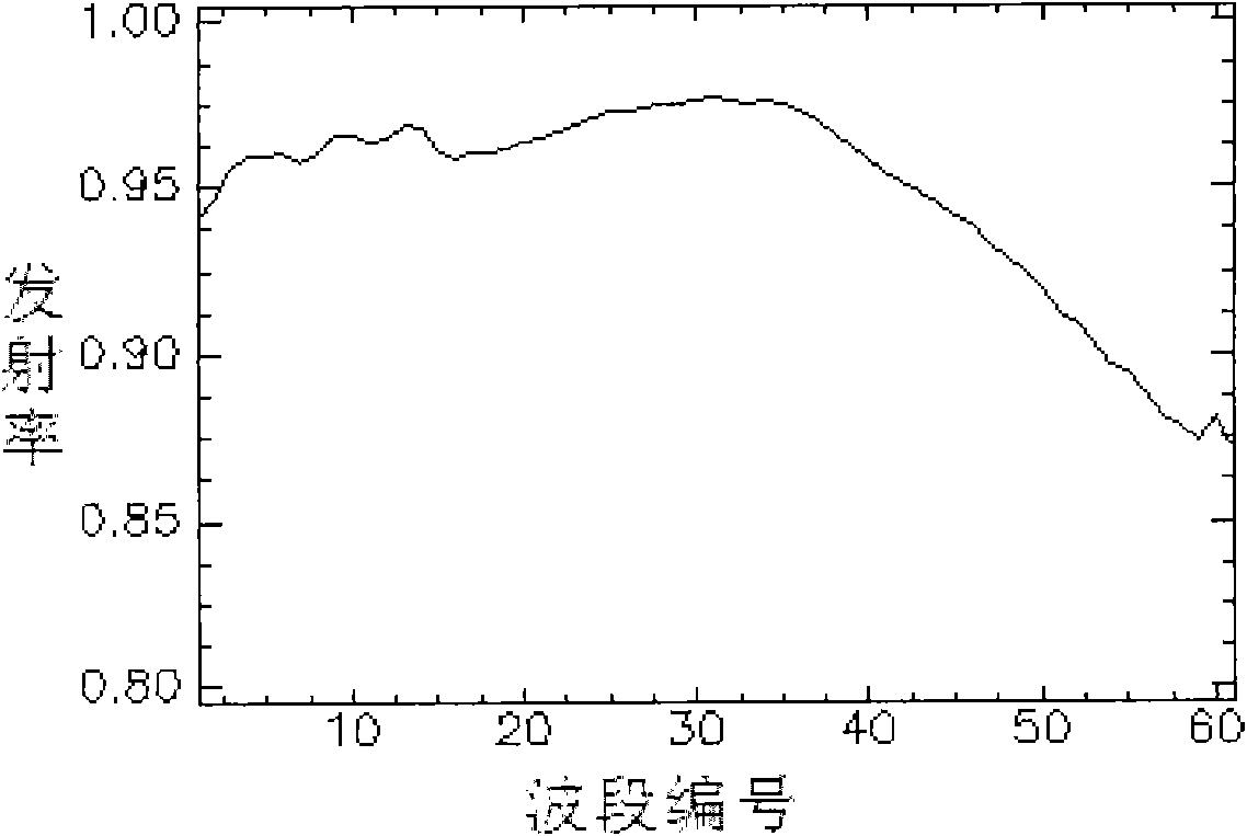 Thermal infrared hyperspectral emissivity simulation method and system