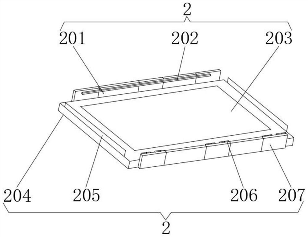 25G optical module circuit integration device