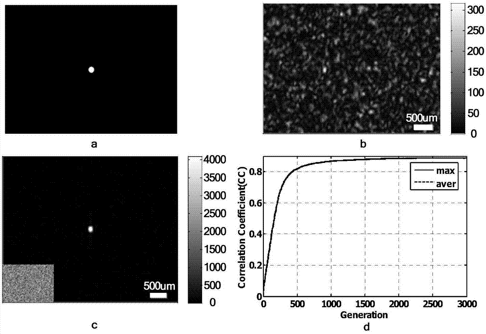 Scattering medium-penetrating laser speckle flow speed detection method and device thereof