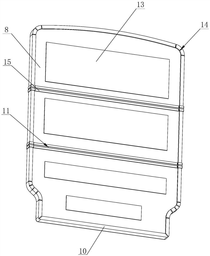 Edge covering machine for spare tire cover plate and machining process thereof