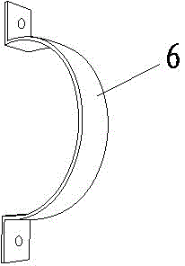 Three-phase four-wire household line device on low-voltage line pole