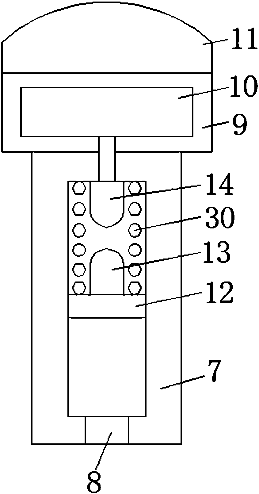 Vacuum medicine storage cabinet capable of achieving automatic alarming