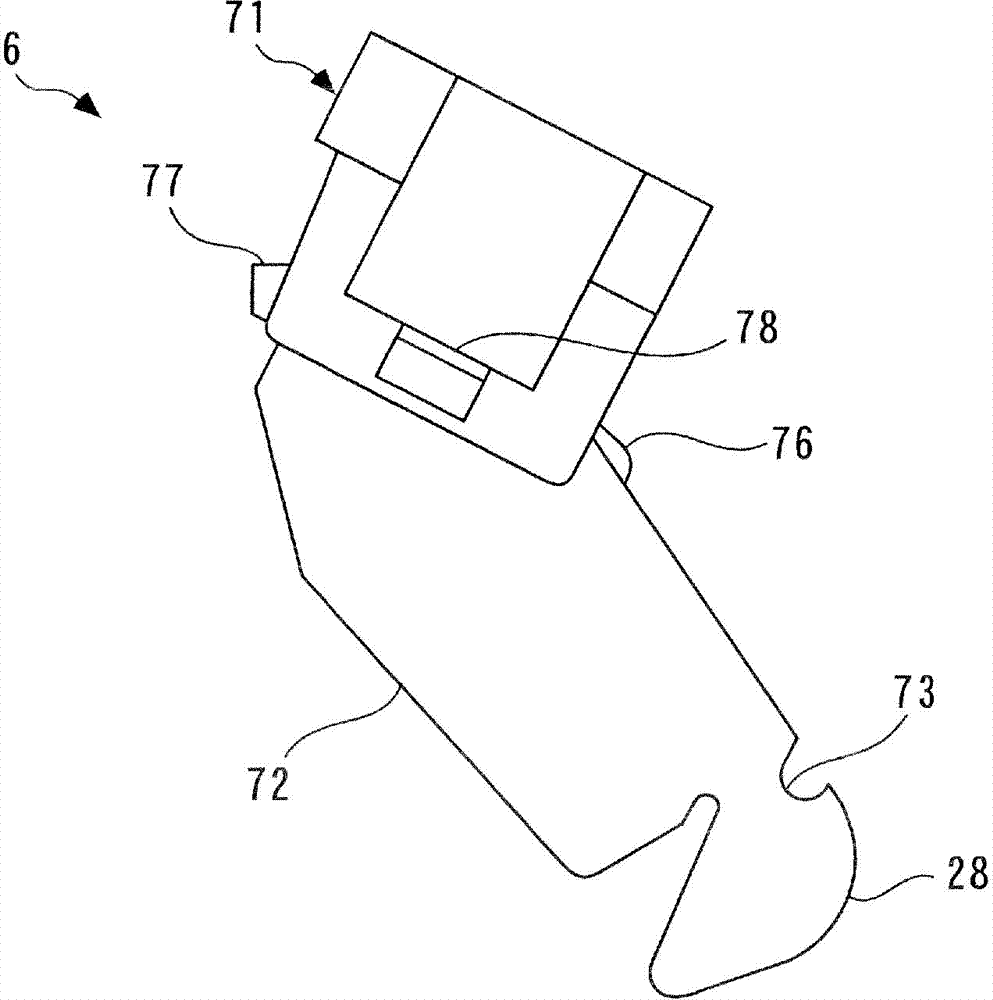 Keyboard device for electronic keyboard instrument and mounting structure of let-off imparting member for electronic keyboard instrument