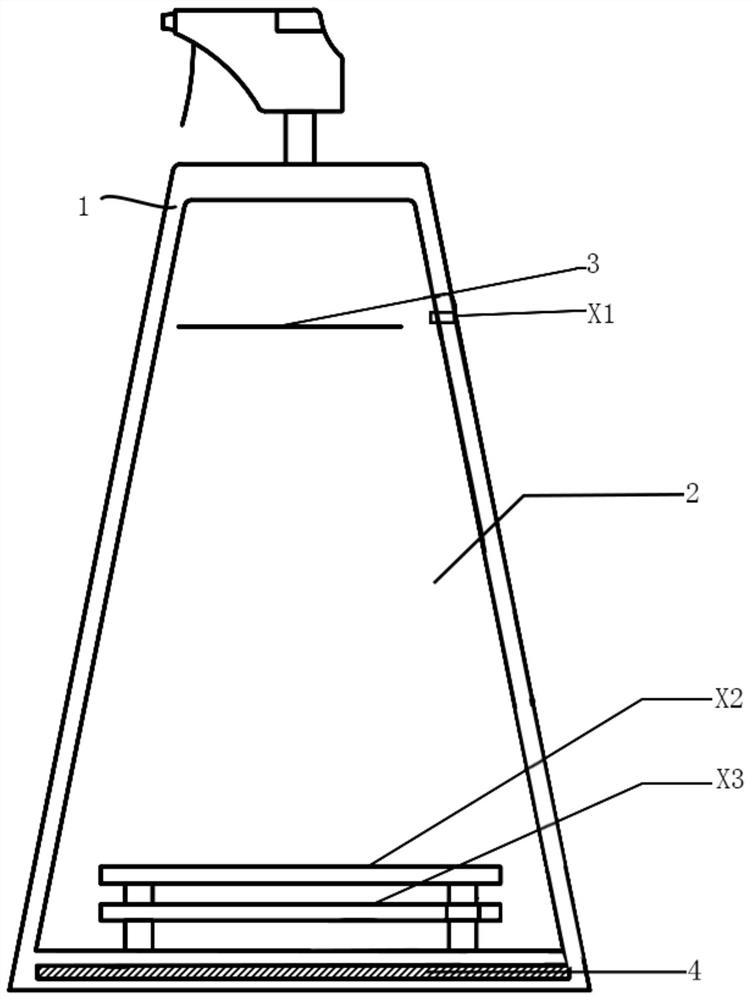 A concentration detection circuit, a disinfectant manufacturing machine and its control method