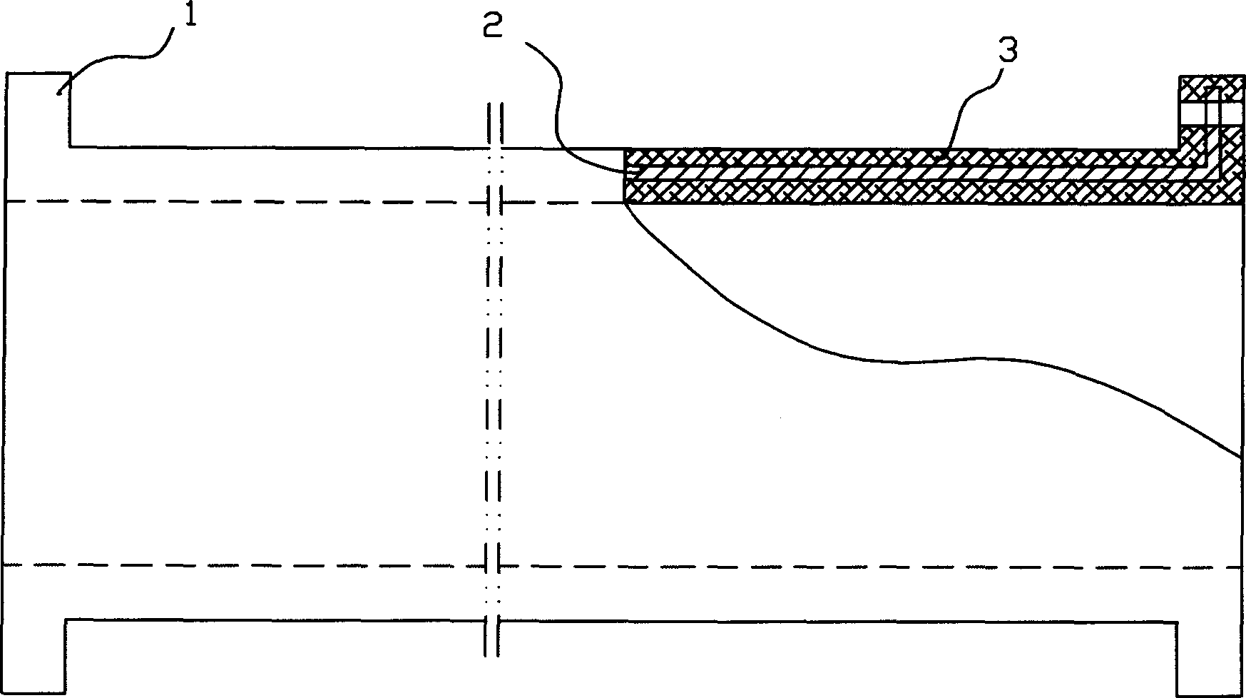 Large diameter steel-plastic pipe