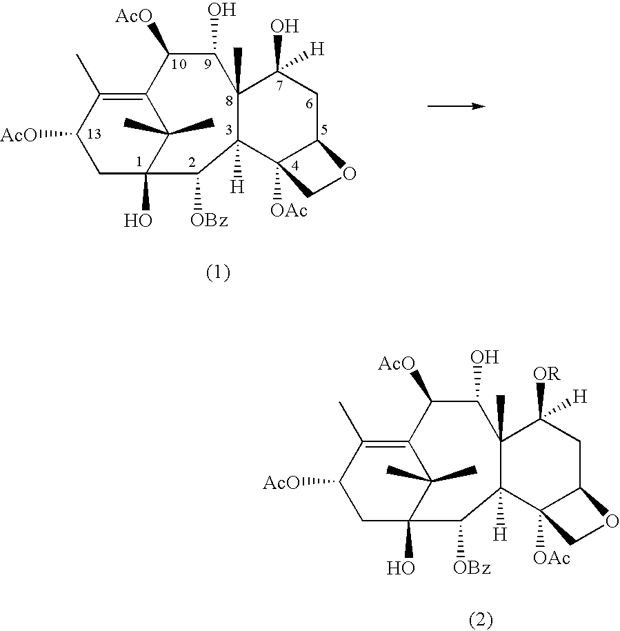 Conversion 9-dihydro-13-acetylbaccatin iii into 10-deacetylbaccatin iii