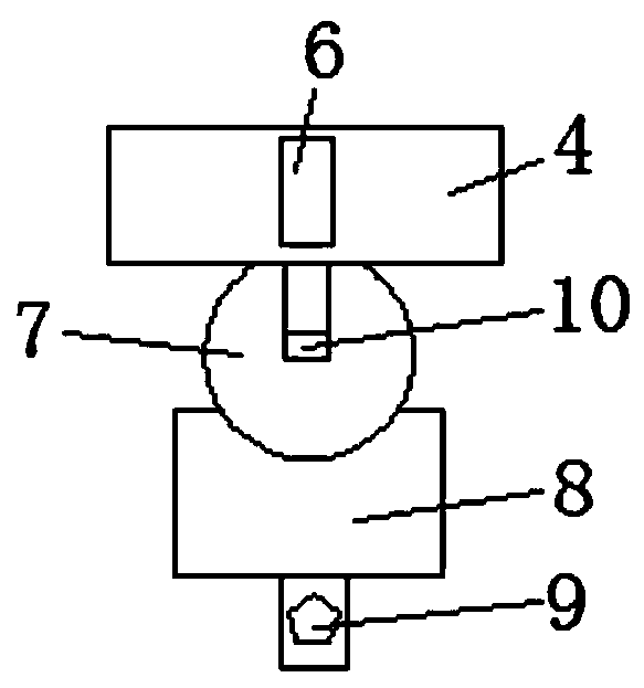 An orthopedic electric drill cleaning bracket