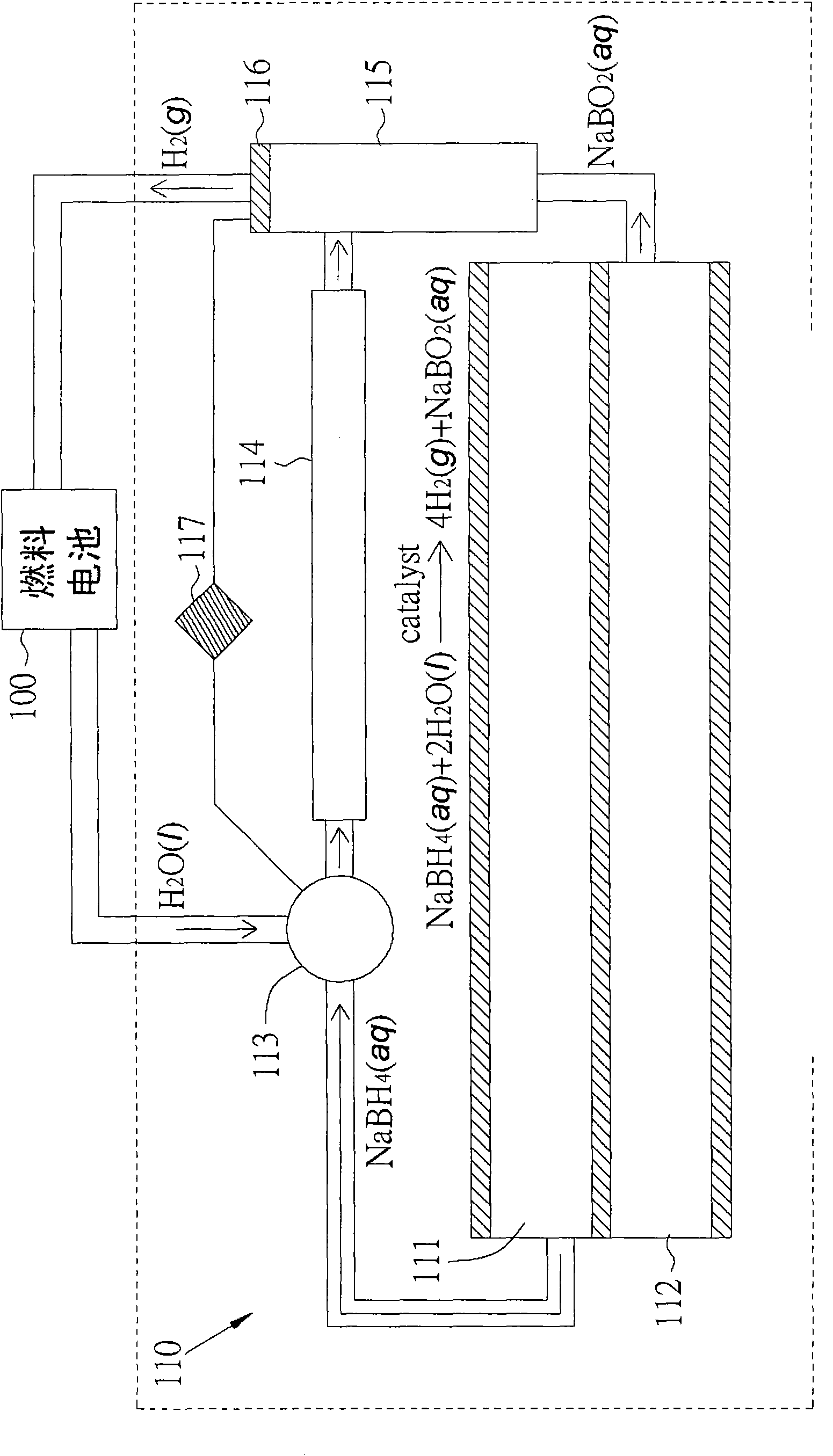 Solid hydrogen fuel, manufacturing method and use method thereof