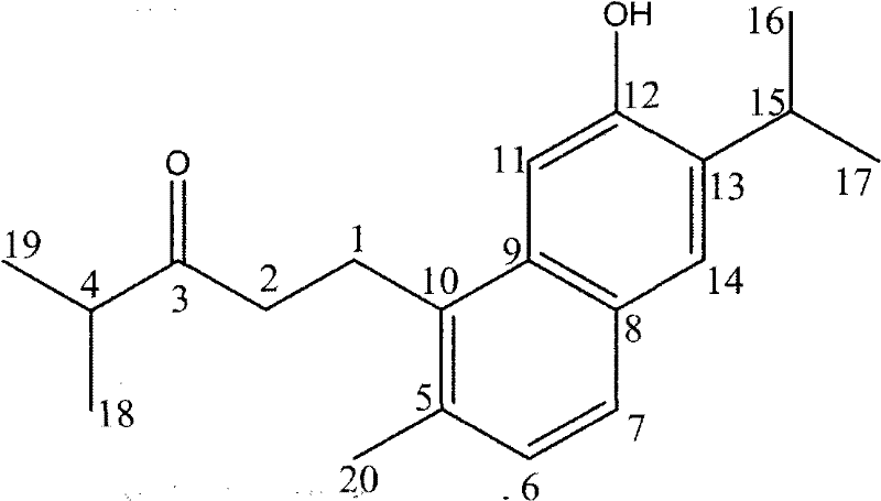 Method for biosynthesizing abietane diterpenoids by culturing cells from cloverleaf