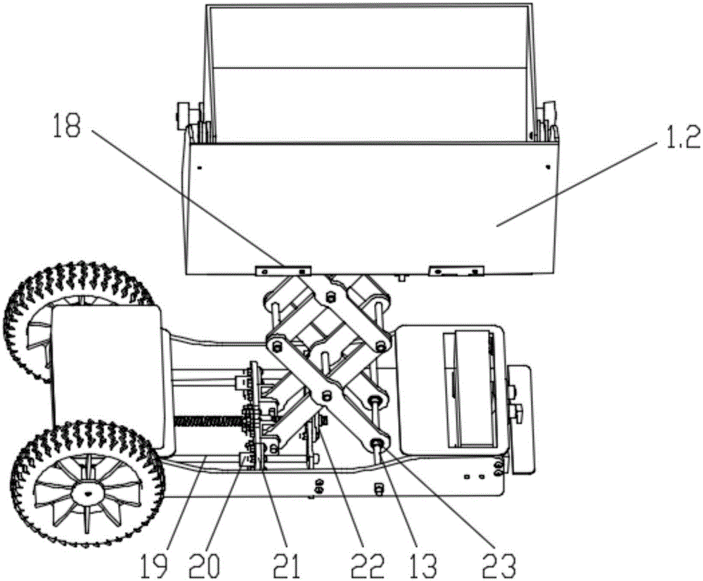 Intelligent carrier vehicle for loading, unloading and carrying goods