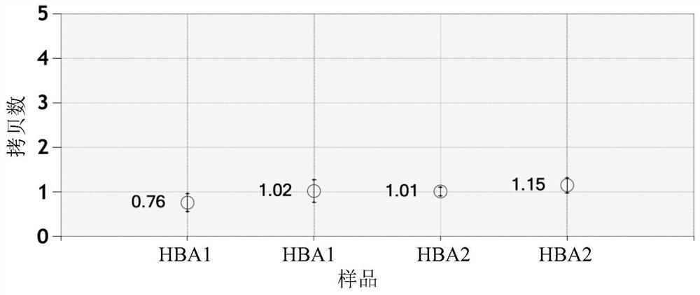 Primer probe and kit for detecting copy number of [alpha] globin gene by using microdroplet digital PCR (Polymerase Chain Reaction), and application of primer probe and kit