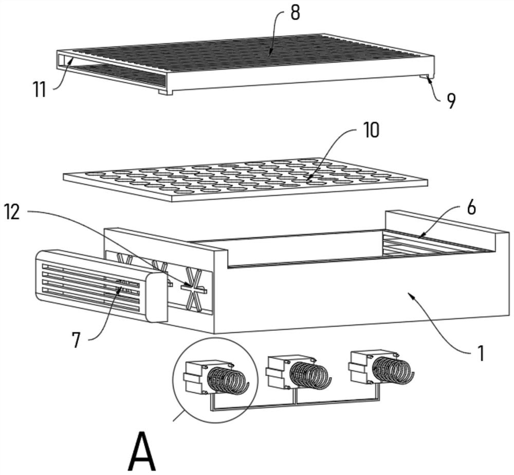 Wireless optical frequency demodulator with anti-interference structure