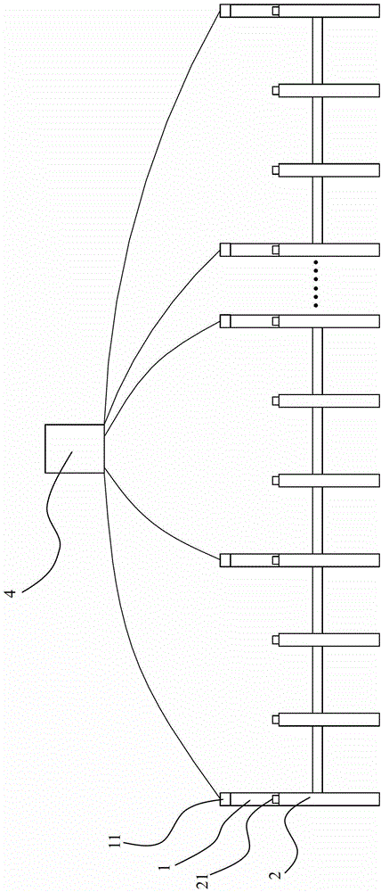 Unloading method of net frame lifting frames