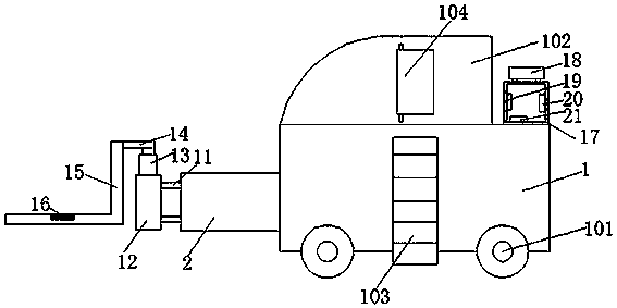 Board transporting vehicle for straw board processing