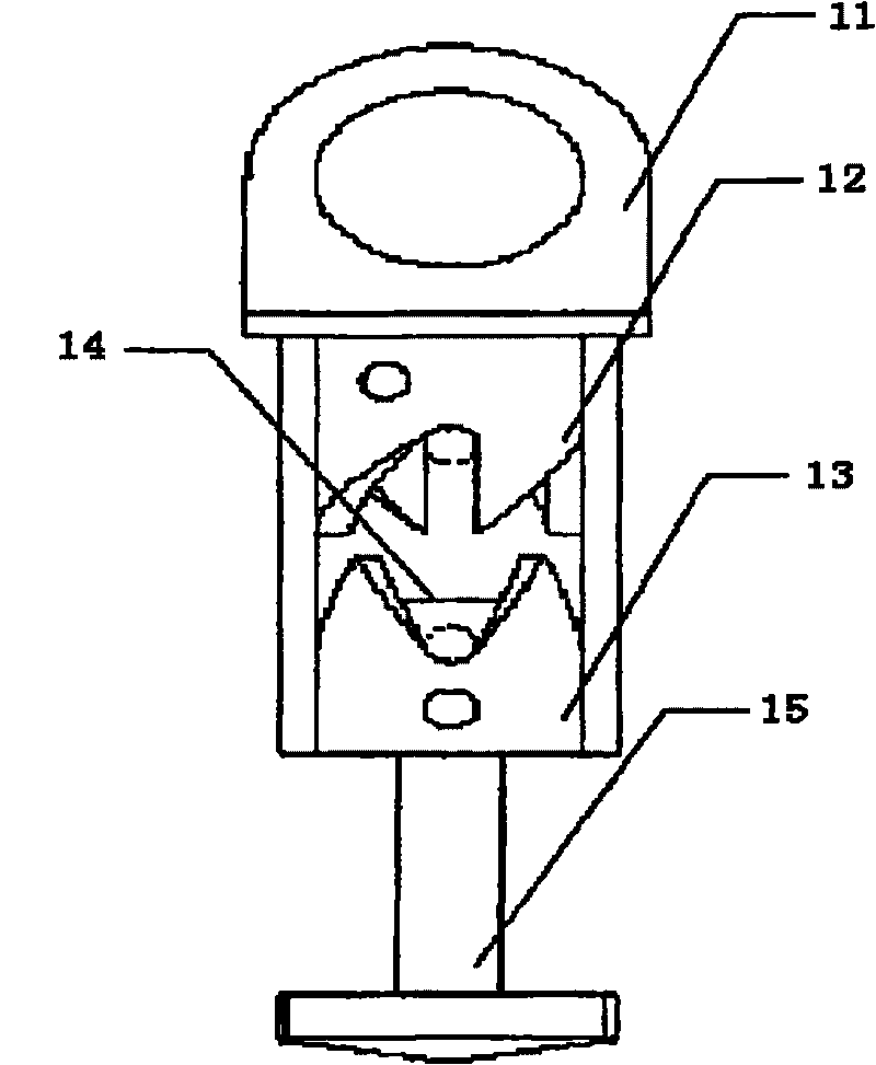 Mechanical type automatic rail gripping apparatus