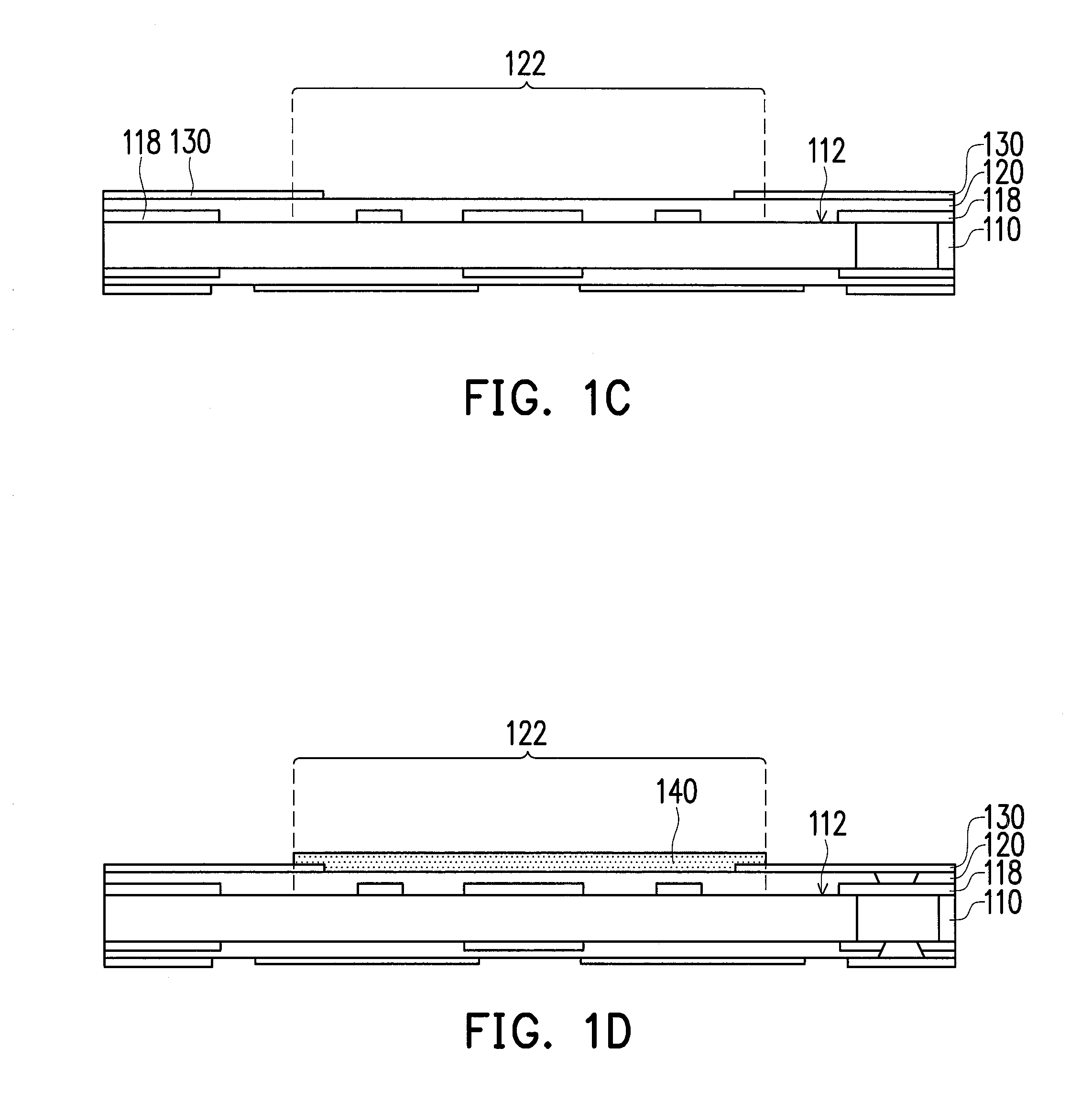 Substrate structure having component-disposing area and manufacturing process thereof